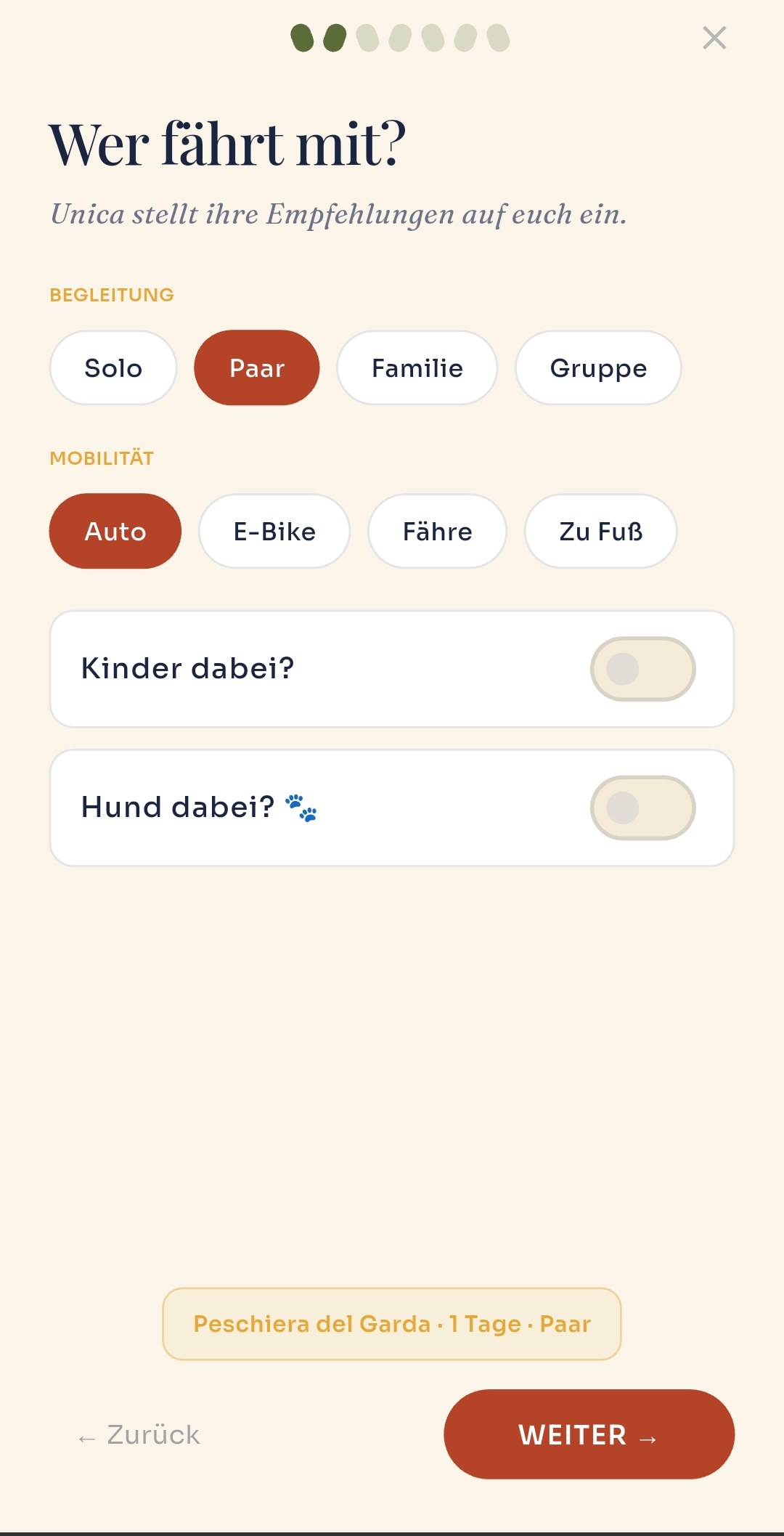 Garda Unica — Onboarding